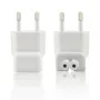 CoreParts MSPA4258 maitinimo adapterio kištukas C tipo (Eurokištukas) Baltas