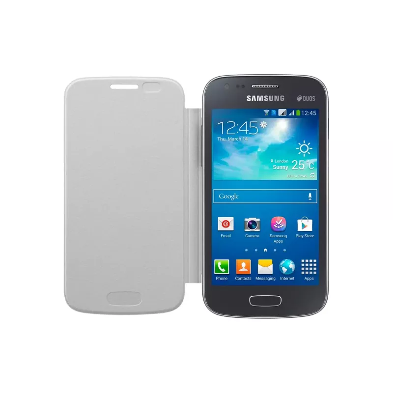 Užvalkalas Samsung Galaxy Ace 3 EF-FS727L Baltas