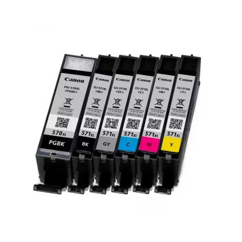Canon CLI-571BK XL kasetė 1 vnt. Originali didelės talpos juoda