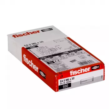 Fischer EA II M6 inkaras cinkuotas plienas 30 mm 100 vnt.
