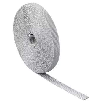 Fischer Textile GWB polipropileninis diržas 1,5 cm x 10 m, pilkas, 10 vnt.