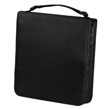 Hama CD Wallet Nylon 160, juoda 160 diskų