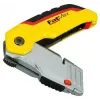 Pjovimo peilis Stanley 0-10-825 juodas metalinis geltonas 14 cm ašmenys