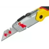 Pjovimo peilis Stanley 0-10-825 juodas metalinis geltonas 14 cm ašmenys