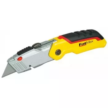 Pjovimo peilis Stanley 0-10-825 juodas metalinis geltonas 14 cm ašmenys