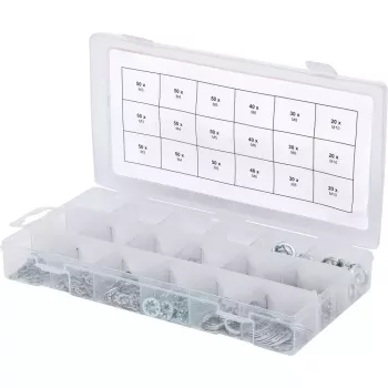 Reguliuojamos tarpinės poveržlės rinkinys KS Tools 970.0240