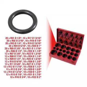 Grommet žiedų rinkinys KS Tools 970.0350 225 vnt.