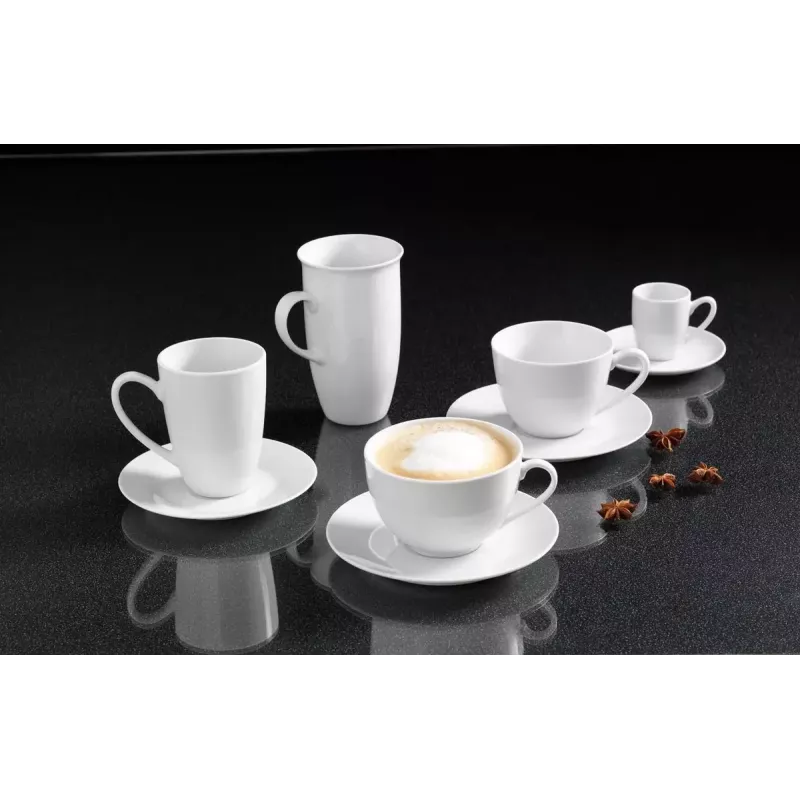 Puodelis Single Snap R&B BIANCO Baltas Cappuccino 0,3 L