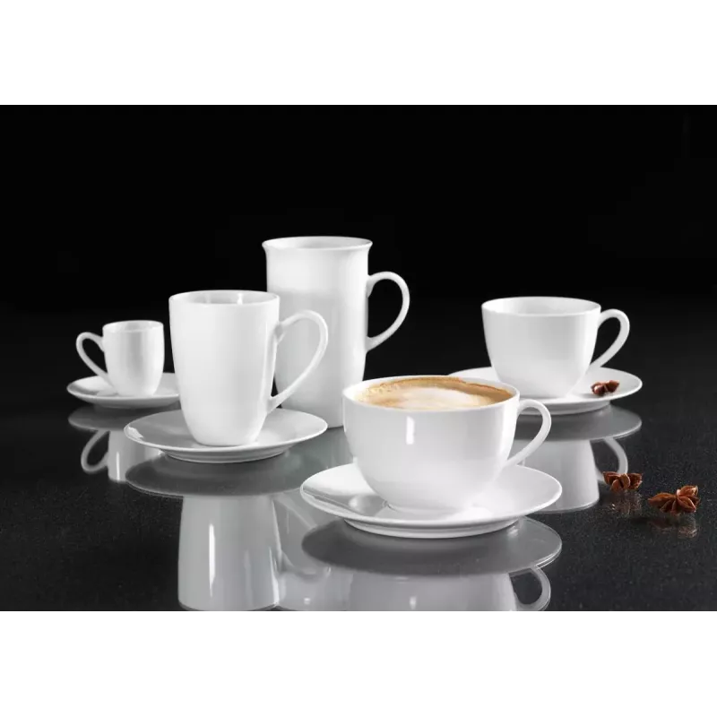 Puodelis Single Snap R&B BIANCO Baltas Cappuccino 0,3 L