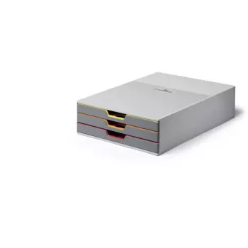 Plastikinis stalčių blokas Durable Varicolor 3
