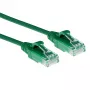 ACT Green 1,5 m LSZH U/UTP CAT6 plonas duomenų centro jungiamasis kabelis su RJ45 kištukais ir apsauga nuo užkabinimo