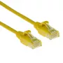 ACT geltonas 0,5 m LSZH U/UTP CAT6 plonas pataisos laidas su RJ45 kištukais (be užkabinimo)