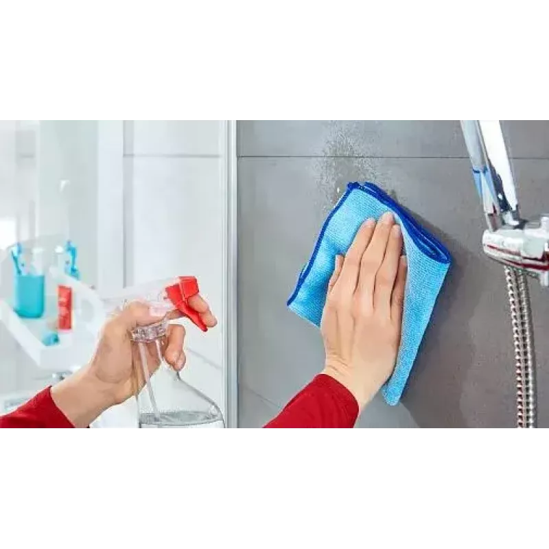 Kabinė rankšluosčiui TESA 59785-00000 vidaus patalpoms, nerūdijantis plienas, balta