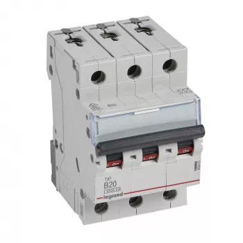 Legrand TX3 automatinis jungiklis B20A 3 polių 403403