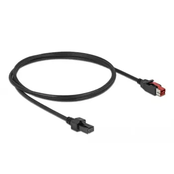 Maitinamasis USB laidas DeLOCK 85950 24 V iki 2 x 4 kontaktų kištuko 1 m