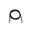 Garso laidas XLR 3 kontaktų Omnitronic 3022047N 3 m Juoda