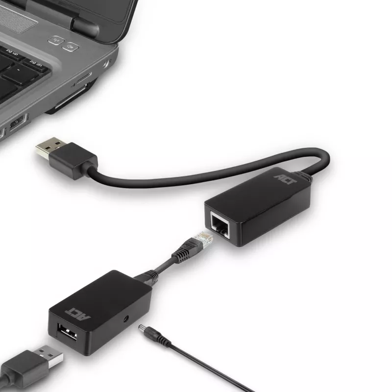 ACT USB 2.0 ilgintuvo rinkinys per UTP, iki 50 m