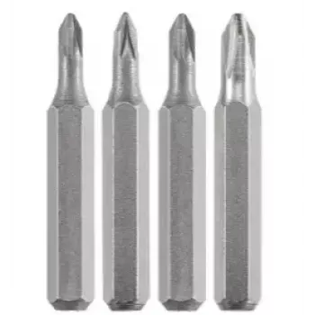 KWB 128140 – 4 vnt. Pozidriv antgalių rinkinys PZ0 ir PZ1, 28 mm