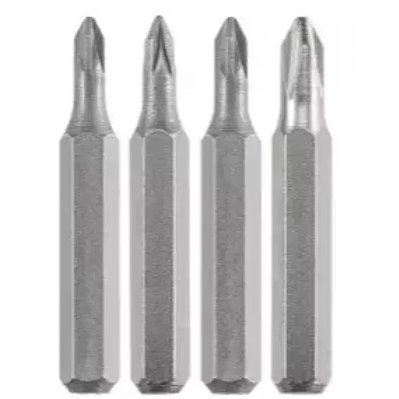 KWB 128140 – 4 vnt. Pozidriv antgalių rinkinys PZ0 ir PZ1, 28 mm