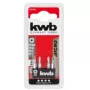 KWB 128140 – 4 vnt. Pozidriv antgalių rinkinys PZ0 ir PZ1, 28 mm
