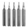 KWB 128440 – 5 vnt. šešiabriaunių antgalių rinkinys, metriniai dydžiai 0,7 / 0,9 / 1,3 / 1,5 / 2 mm, 28 mm ilgio