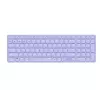 Belaidė klaviatūra Rapoo E9700M QWERTZ vokiškas išdėstymas alyvinė RF Bluetooth