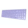 Belaidė klaviatūra Rapoo E9700M QWERTZ vokiškas išdėstymas alyvinė RF Bluetooth