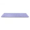 Belaidė klaviatūra Rapoo E9700M QWERTZ vokiškas išdėstymas alyvinė RF Bluetooth
