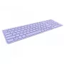 Belaidė klaviatūra Rapoo E9700M QWERTZ vokiškas išdėstymas alyvinė RF Bluetooth