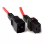 ACT maitinimo laidas C19 IEC Lock - C20 raudonas 1 m, PC1401