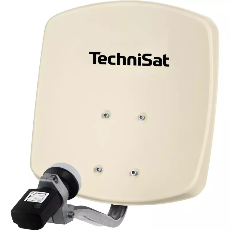 Palydovinė antena TECHNIVOLT DIGIDISH 33, smėlio spalvos, aliumininė, stiprinimas 30 dBi, 11,7–12,75 GHz / 10,7–11,7 GHz