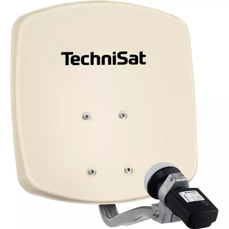 Palydovinė antena TECHNIVOLT DIGIDISH 33, smėlio spalvos, aliumininė, stiprinimas 30 dBi, 11,7–12,75 GHz / 10,7–11,7 GHz