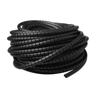 ACT 20 mm spiralinis kabelių apvyniojimas, ilgis 30 metrų, juoda, PVC