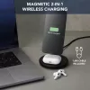 Cellularline Mag Duo belaidis įkroviklis 2-in-1 magnetinis laikiklis Apple įrenginiams
