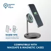 Cellularline Mag Duo belaidis įkroviklis 2-in-1 magnetinis laikiklis Apple įrenginiams