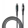 Cellularline Display Cable USB-C laidas su integruotu LCD ekranu