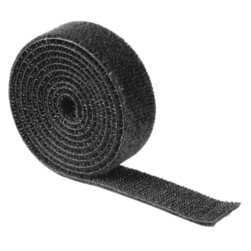 Hama 00221007 lipnusis kabelio raištis, Velcro, nailonas, juodas, 1 vnt.