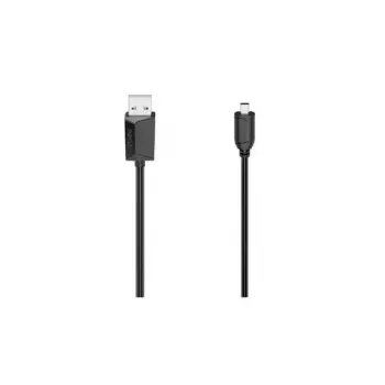 USB laidas Hama 00074261 1,5 m Mini-USB B USB A USB 2.0 juodas