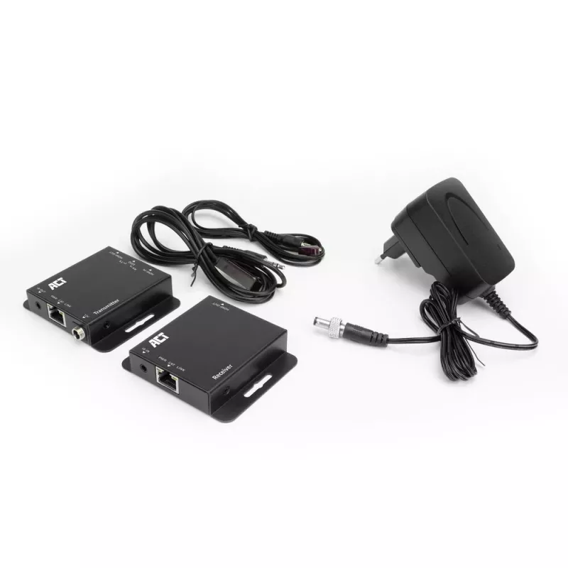ACT AC7801 HDMI 1.4 signalo prailgintuvas per CAT6 UTP su IR palaikymu, 40 m