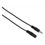 Garso ilginimo laidas Hama 00182071 5 m 3,5 mm Kištukas į Lizdą Juodas