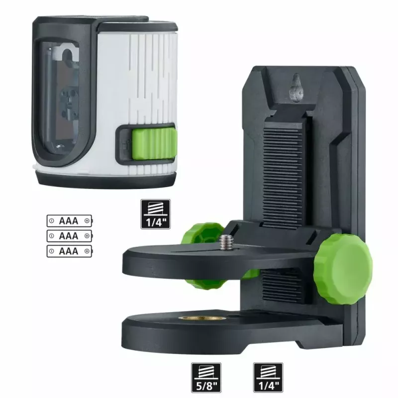 Lazerinis nivelyras Laserliner 081.081E 40m savaime išsilyginantis tikslumas 0,5mm/m