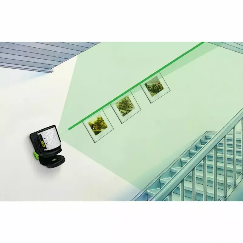 Lazerinis nivelyras Laserliner 081.081E 40m savaime išsilyginantis tikslumas 0,5mm/m