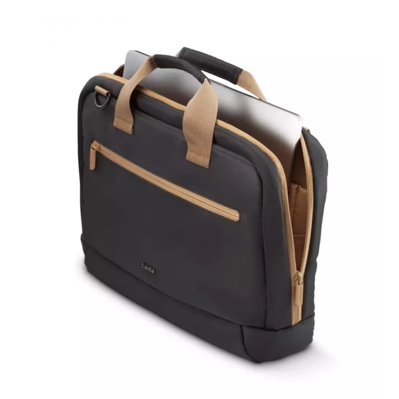 Hama 00222053 dėklas nešiojamam kompiuteriui 41,1 cm (16,2 colio) vežimėlio dėklas Smėlio, Juoda