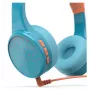 Belaidės ausinės Hama Teens Guard II su Bluetooth, mėlyna/oranžinė
