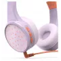 Hama Teens Guard II belaidės ausinės su mikrofonu, USB Type-C, Bluetooth, oranžinė, violetinė