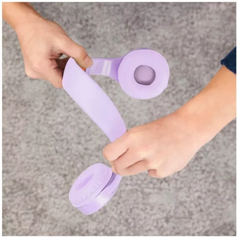 Hama Teens Guard II belaidės ausinės su mikrofonu, USB Type-C, Bluetooth, oranžinė, violetinė