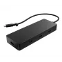 HP 4K USB-C Multiport Hub, USB Type-C, USB Type-C, 10000 Mbit/s, 3840 x 2160, Juoda, 65 W