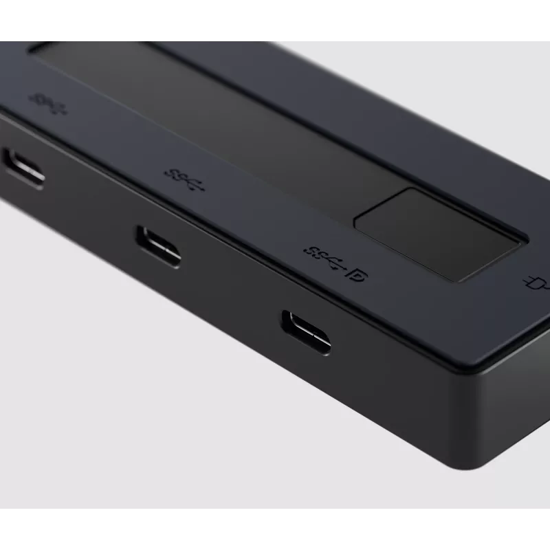 HP 4K USB-C Multiport Hub, USB Type-C, USB Type-C, 10000 Mbit/s, 3840 x 2160, Juoda, 65 W