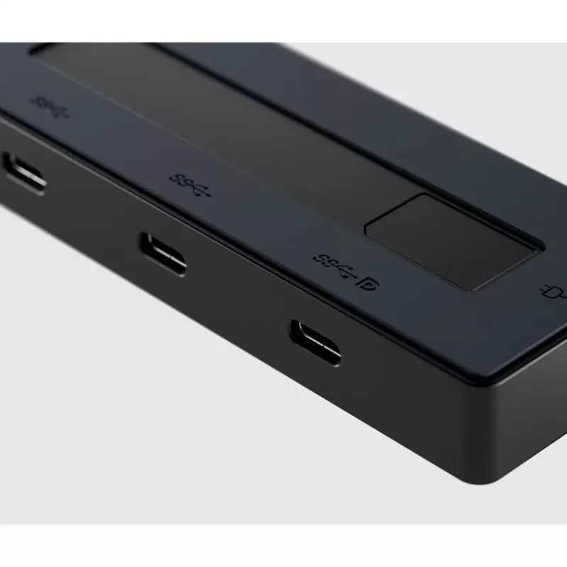 HP 4K USB-C Multiport Hub, USB Type-C, USB Type-C, 10000 Mbit/s, 3840 x 2160, Juoda, 65 W