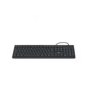 Hama CK-200 klaviatūra Namai/Biuras USB QWERTZ Vokiška Juoda